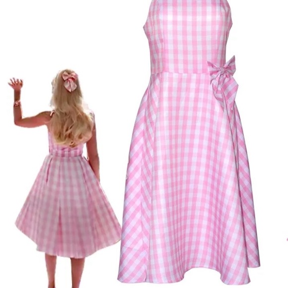Pink Dress Barbie Costume Outfit - Cosplay size 10/12 - Picture 9 of 10
